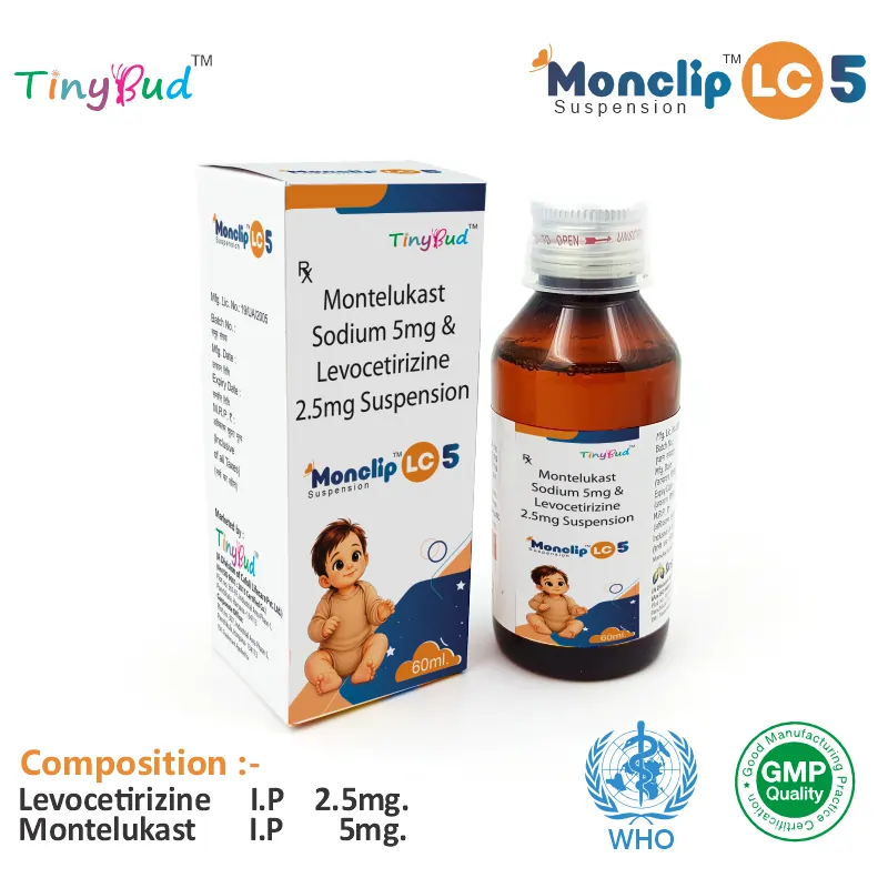Levocetirizine + Montelukast Syrup from Top Pharma